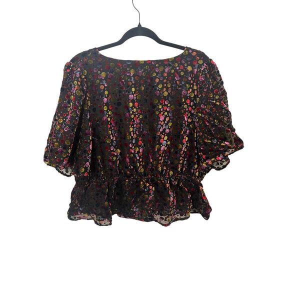 Modcloth Mystifying Musings Velvet Top Womens 2X - Picture 2 of 4